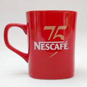 NESCAFE COFFEE Red Mug Cup 75 Years NESCAFE MALAYSIA Promotional 2013 Nestle
